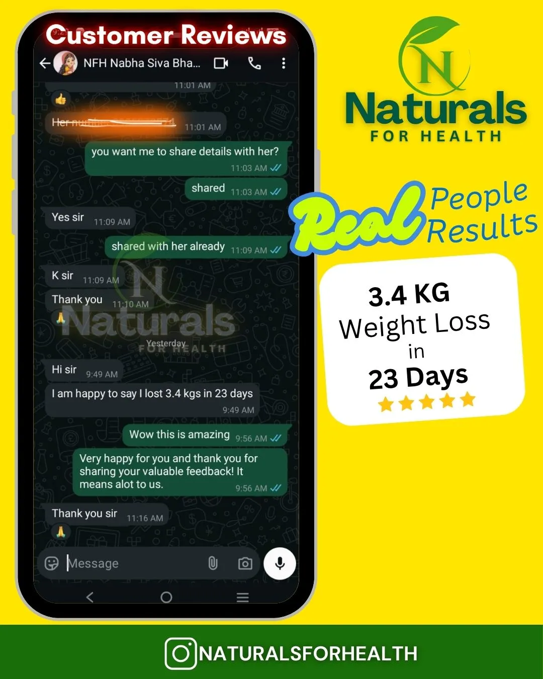 Weight Loss Reviews (1)