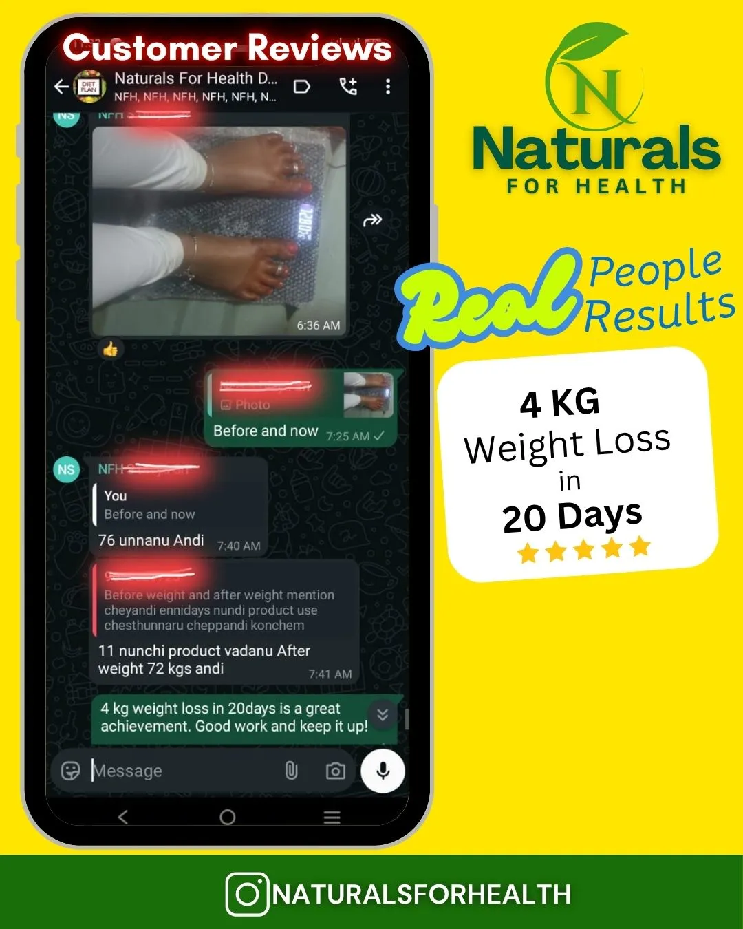 Weight Loss Reviews (5)