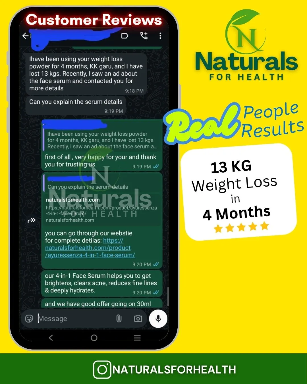 Weight Loss Reviews (6)